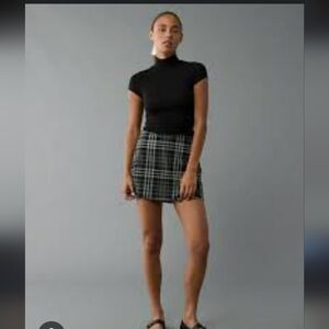 American Eagle Knit it Plaid Skort. Size S.